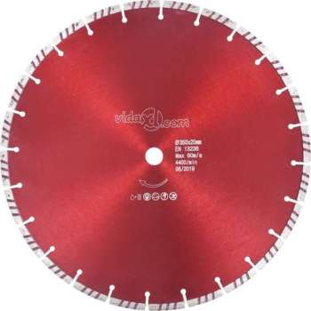 Diamantzaagblad met turbo 350 mm staal