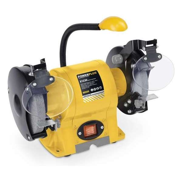 Powerplus POWX1230 Bankslijpmolen 350W | Elektrische slijpmachine D 150 mm Powerplus POWX1230 Bankslijpmolen 350W | Elektrische slijpmachine D 150 mm