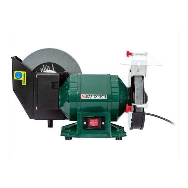 PARKSIDE® Nat- en droogslijpmachine - Ideaal voor de bewerking van metaal, hout of kunststof en om te slijpen PARKSIDE® Nat- en droogslijpmachine - Ideaal voor de bewerking van metaal, hout of kunststof en om te slijpen