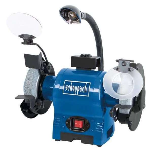 Scheppach BG150 slijpmachine 6" 4903104901 Scheppach BG150 slijpmachine 6" 4903104901
