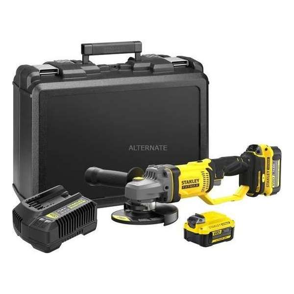 Stan FatMax 18V Haakse slijper, 2x 4.0Ah Stan FatMax 18V Haakse slijper, 2x 4.0Ah