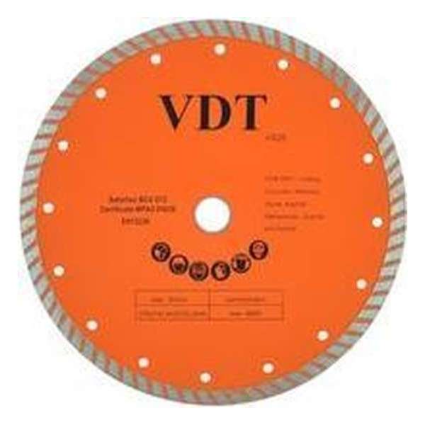 VDT Diamand slijpschijf 230 mm turbo VDT Diamand slijpschijf 230 mm turbo