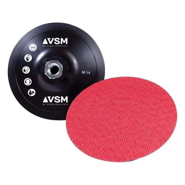 Klitteband-steunschijf 115mm/M14 VSM Klitteband-steunschijf 115mm/M14 VSM