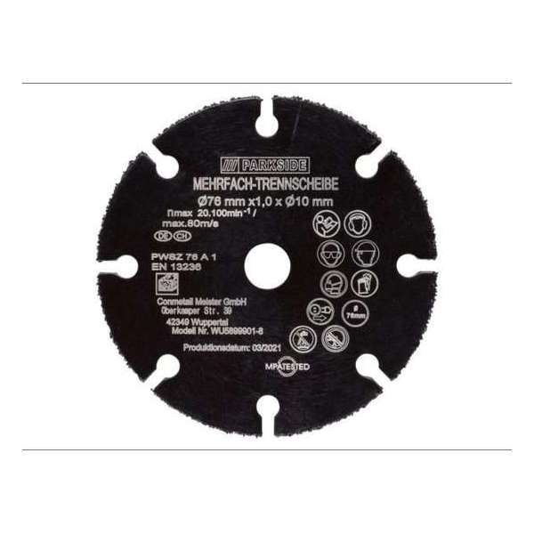 PARKSIDE® Toebehoren haakse slijper Hout-slijpschijf - Voor gangbare 12V-haakse slijpers boring 10mm PARKSIDE® Toebehoren haakse slijper Hout-slijpschijf - Voor gangbare 12V-haakse slijpers boring 10mm