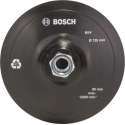 Bosch Rubber schuurschijf voor haakse slijpmachines, klithechtsysteem, 125 mm 125 mm