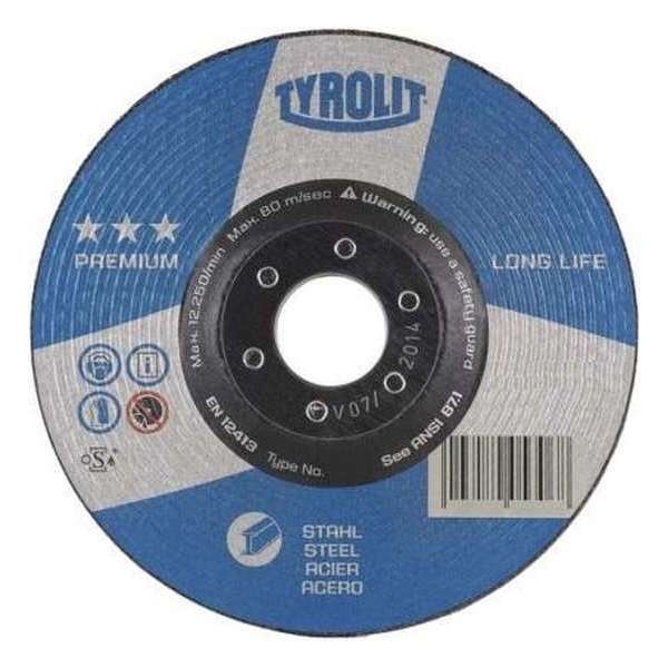 Tyrolit Slijpschijf 5294 – 115 x 7,0 x 22,2mm Tyrolit Slijpschijf 5294 – 115 x 7,0 x 22,2mm