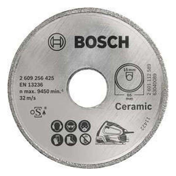 Bosch Diamant zaagblad Ø65x15mm - Voor PKS 16 Multi Bosch Diamant zaagblad Ø65x15mm - Voor PKS 16 Multi