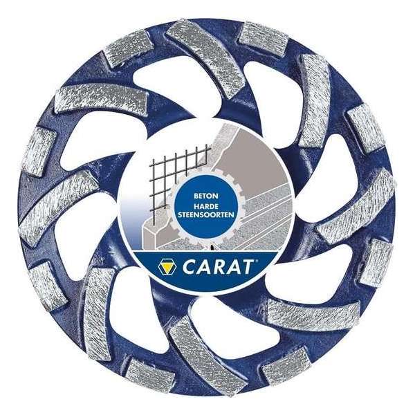 Carat CUBC1253C0 Diamant Slijpkop - 22,2 x 125mm - Beton Carat CUBC1253C0 Diamant Slijpkop - 22,2 x 125mm - Beton
