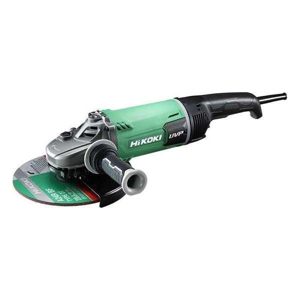 HiKOKI haakse slijper - G23UDY2WKZ - M14 - 2600 W - met zijhandgreep en sleutel HiKOKI haakse slijper - G23UDY2WKZ - M14 - 2600 W - met zijhandgreep en sleutel