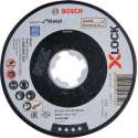 Bosch 2608619252 X-Lock Slijpschijf Expert for Metal - Recht - 1,6 x 115mm