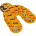 DeWalt DT3507 Doorslijpschijf - 125 x 22,23 x 1,0mm - RVS - inox (10st) - DT3507-QZ