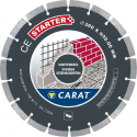 Carat CES3002000 Diamantzaagblad voor droogzagen - 300 x 20mm - Universeel