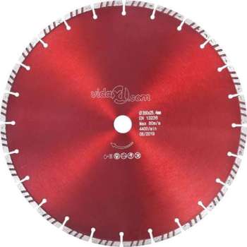 Diamantzaagblad met turbo 350 mm staal
