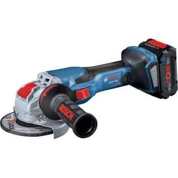 Bosch BOSCH GWX 18V-15 C 2x 8Ah L-BOXX haakse slijper
