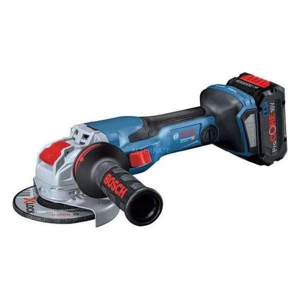 Bosch BOSCH GWX 18V-15 C 2x 8Ah L-BOXX haakse slijper