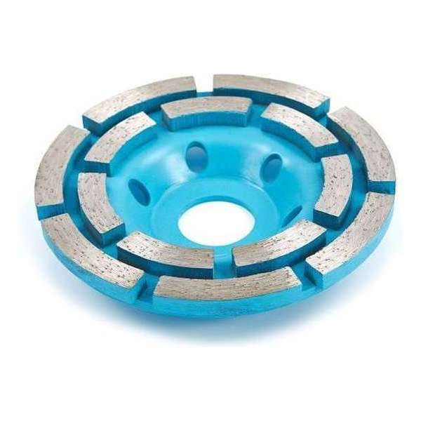 SILVERLINE 100 mm diamant komschijf met dubbele rij