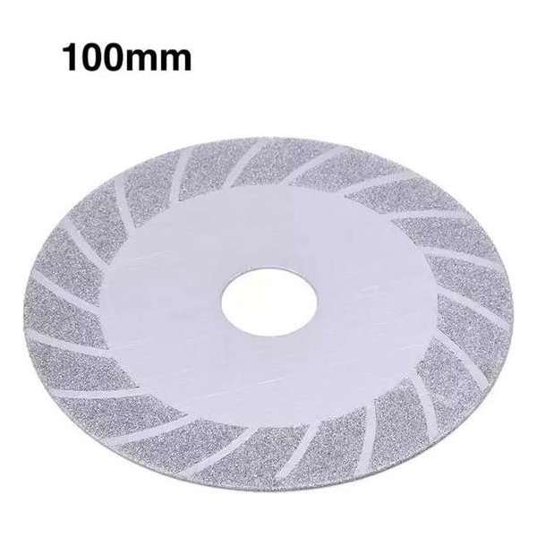 Doorslijpschijf diamant – Diamantslijpschijf - Slijpschijf – 100mm - Diamant slijpschijf ø22,23 mm – Zilver Doorslijpschijf diamant – Diamantslijpschijf - Slijpschijf – 100mm - Diamant slijpschijf ø22,23 mm – Zilver
