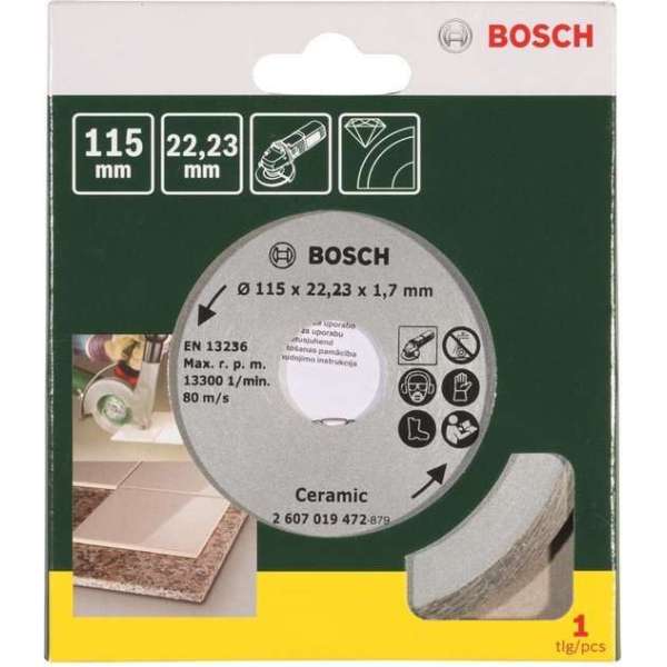 Bosch diamantschijf 115 mm - tegels Bosch diamantschijf 115 mm - tegels