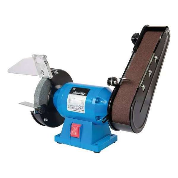 Silverline 240 Watt. Werkbank Slijp- En Bandschuurmachine