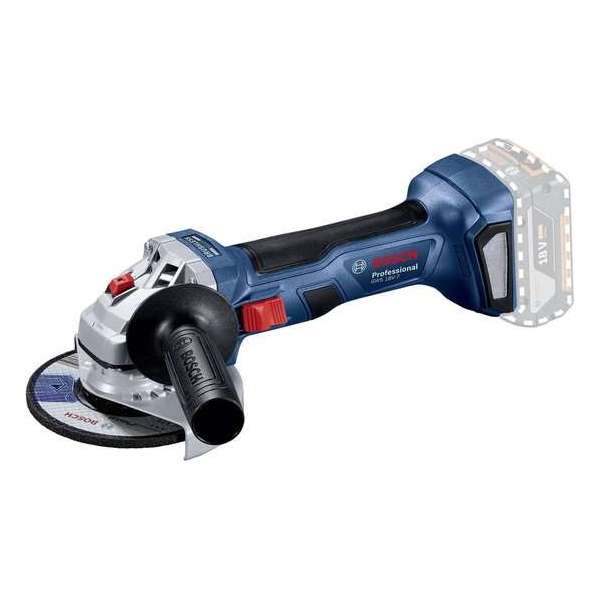 Bosch GWS 18V-7 115 mm karton accu-haakse slijpmachine Bosch GWS 18V-7 115 mm karton accu-haakse slijpmachine