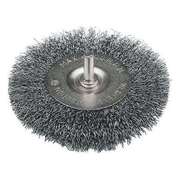 Silverline Staalborstel wiel 100 mm