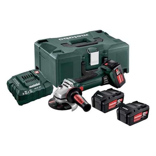 Metabo Haakse slijper W 18 LTX 125 Quick Metabo Haakse slijper W 18 LTX 125 Quick