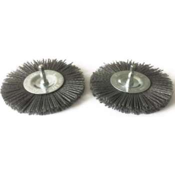 Güde Vervangende nylon borstels voor voegenreiniger GRF 401, 2 stuks