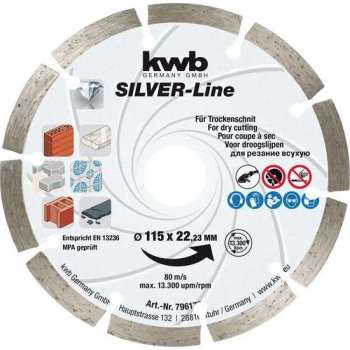KWB Kraftixx Diamantschijf - 115 mm 7961-70