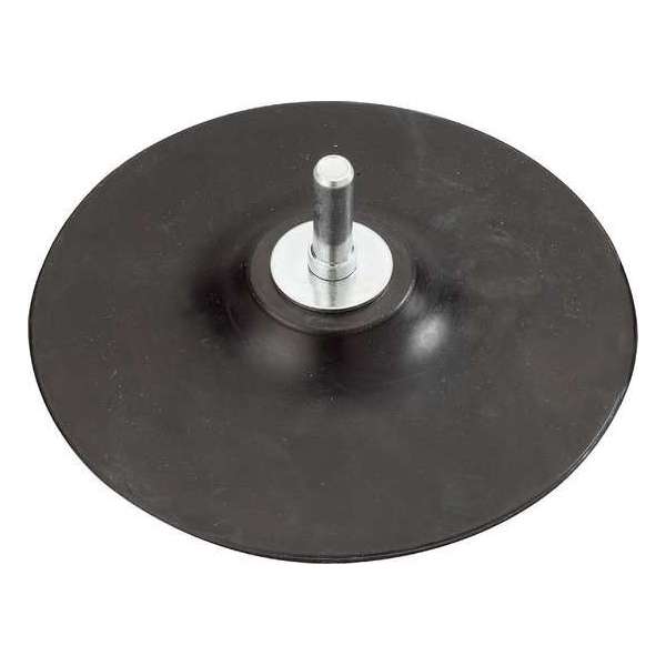 Steunschijf rubber 125 mm Steunschijf rubber 125 mm