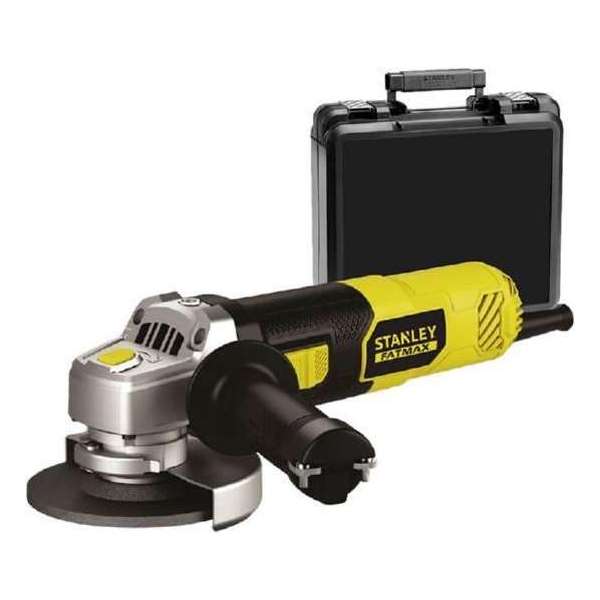 850W haakse slijper, 115mm, accessoires, koffer 850W haakse slijper, 115mm, accessoires, koffer