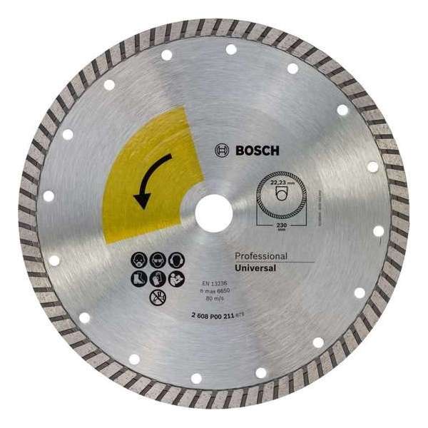 PROF. DIAMANTSCHIJF UNIVERSAL TURBO TOP , 230MM, 22.23 (1) PROF. DIAMANTSCHIJF UNIVERSAL TURBO TOP , 230MM, 22.23 (1)