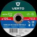VERTO doorslijpschijf metaal 125x22,2x1,5mm en12413, 41 a46-t-bf