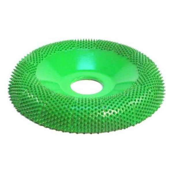 Saburr Power carving wheel 100 mm, round, coarse Saburr Power carving wheel 100 mm, round, coarse