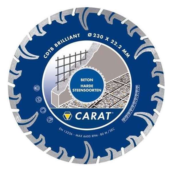 Diamantzaagblad turbo brilliant voor beton 125mm Diamantzaagblad turbo brilliant voor beton 125mm