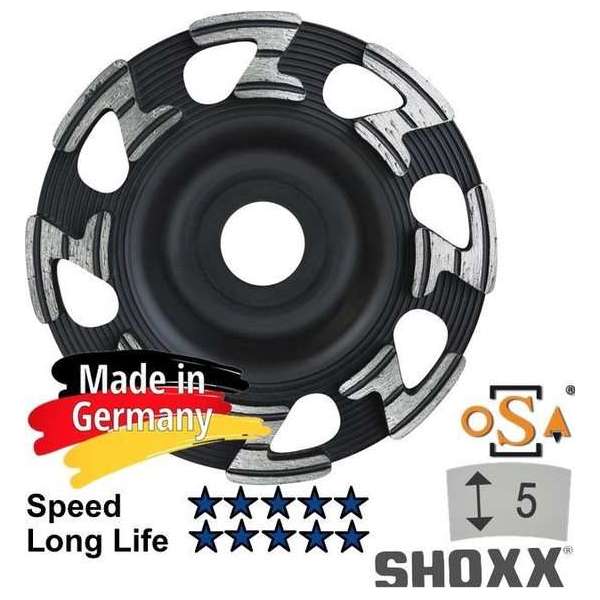 Komschijf Diamant 125mm x 22.23 SAMEDIA Germany - 350002 SHOXX Z U5 Komschijf Diamant 125mm x 22.23 SAMEDIA Germany - 350002 SHOXX Z U5