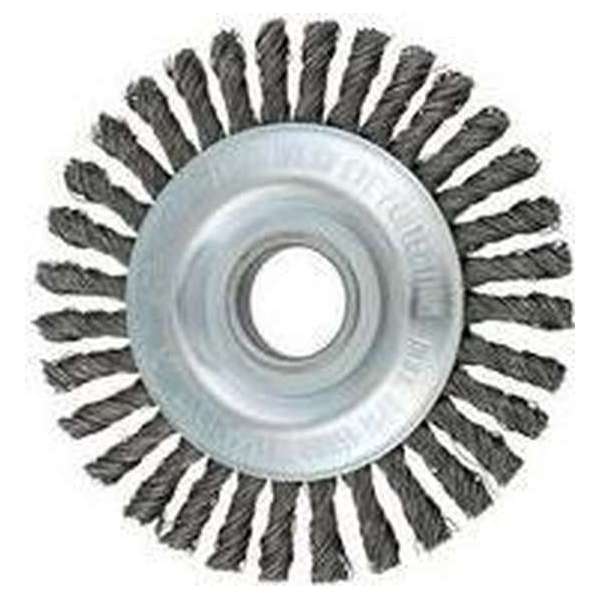 Reca Staalborstel Rond getordeerd 125 x 12 mm - 0,5 mm - staal Reca Staalborstel Rond getordeerd 125 x 12 mm - 0,5 mm - staal