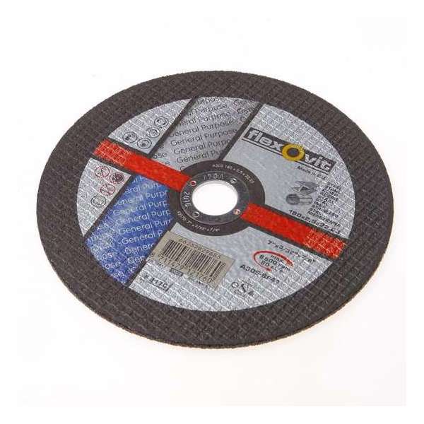 Doorslijpschijf vlak RVS A 30 S-BF41 180 x 2.5 x 22mm Doorslijpschijf vlak RVS A 30 S-BF41 180 x 2.5 x 22mm