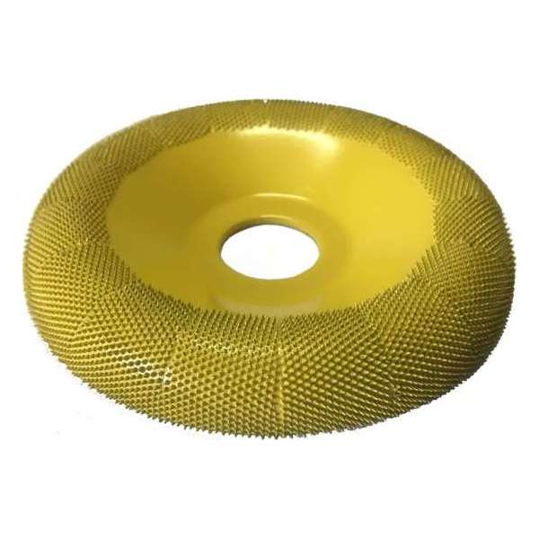 Saburr Power carving wheel 100 mm, round, fine Saburr Power carving wheel 100 mm, round, fine