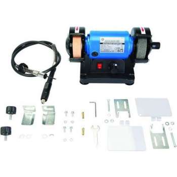 Silverline Tafelslijpmachine, 75 mm.
