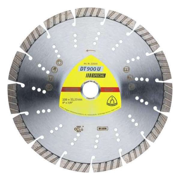 DT 900 U diamantschijf 125 x 2,4 x 22,23mm 9 segmenten 33 x DT 900 U diamantschijf 125 x 2,4 x 22,23mm 9 segmenten 33 x