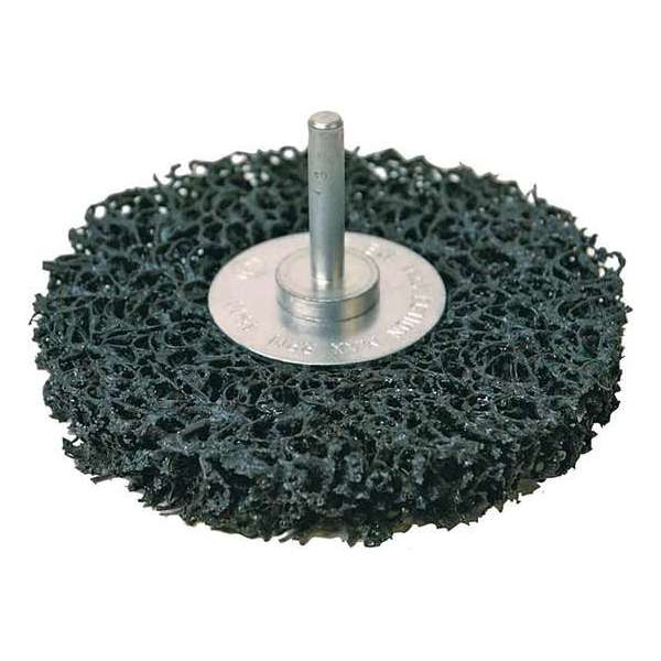 Silverline Polycarbide Staalborstel Wiel (100 mm)