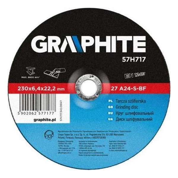 Graphite Afbraamschijf 230mm Metaal Graphite Afbraamschijf 230mm Metaal