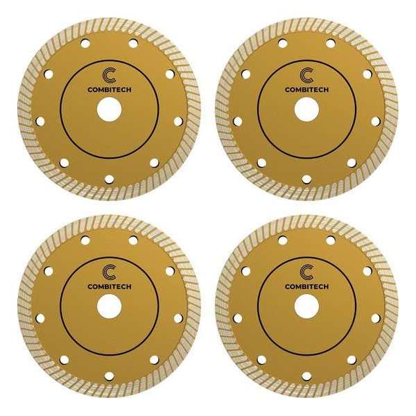 Diamantschijf tegel set - Diameter 125mm - 4 stuks - Professioneel Diamantschijf tegel set - Diameter 125mm - 4 stuks - Professioneel