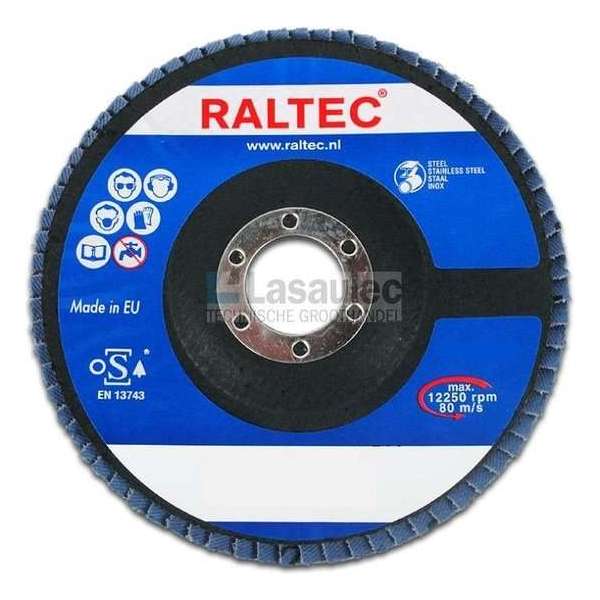 Raltec Slijpschijf 115x22,2mm K40 Raltec Slijpschijf 115x22,2mm K40