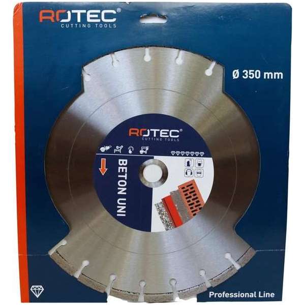 Diamant zaagblad BETON UNI ø350xø25,4 Diamant zaagblad BETON UNI ø350xø25,4