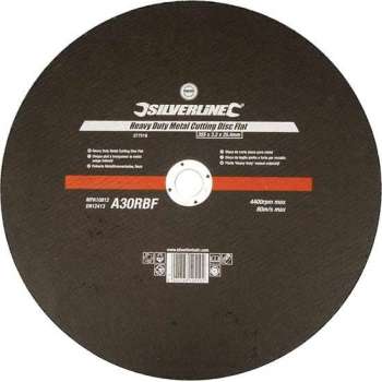 Silverline Metaal Snijschijf - Doorslijpschijf - Plat - Heavy Duty - 355 x 3,2 x 25,4 mm.