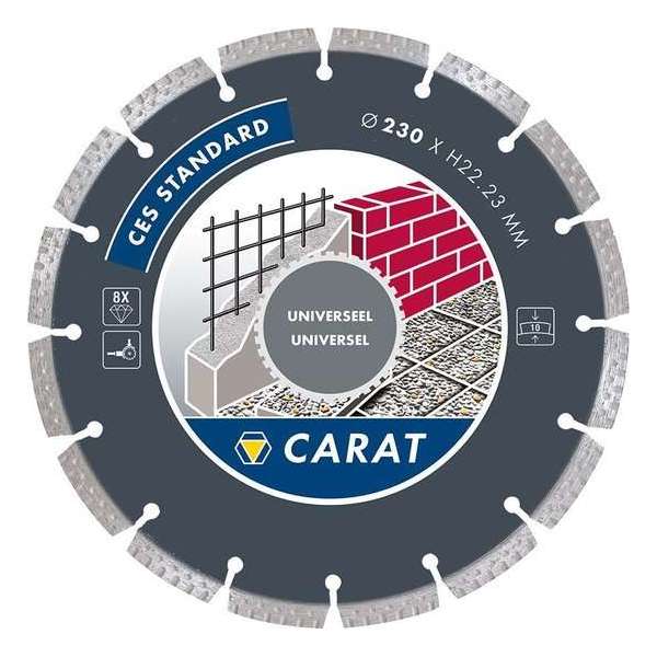 Carat universele diamantzaag dia 230mm Carat universele diamantzaag dia 230mm