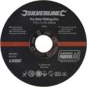 Silverline Metaal Snijschijf - Doorslijpschijf - 115 x 1 x 22,23 mm. - 10 stuks