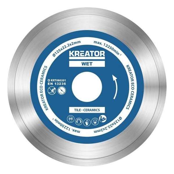 Kreator KRT080201 Diamantschijven set – Ø230MM – universeel – 3 stuks Kreator KRT080201 Diamantschijven set – Ø230MM – universeel – 3 stuks