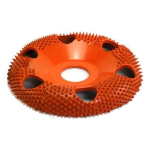 Saburr Open carving wheel 100 mm, round, extra coarse Saburr Open carving wheel 100 mm, round, extra coarse